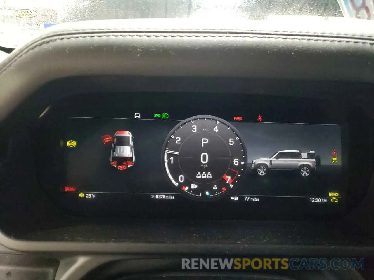 9 fotografías del automóvil dañado SALEWEEE1P2220969 LAND ROVER DEFENDER 2023