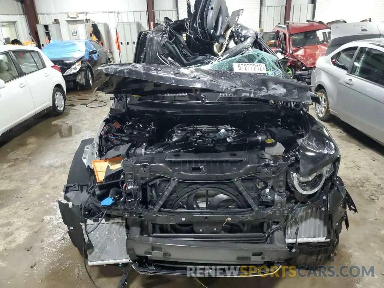 5 fotografías del automóvil dañado SALEWEEE7P2141113 LAND ROVER DEFENDER 2023