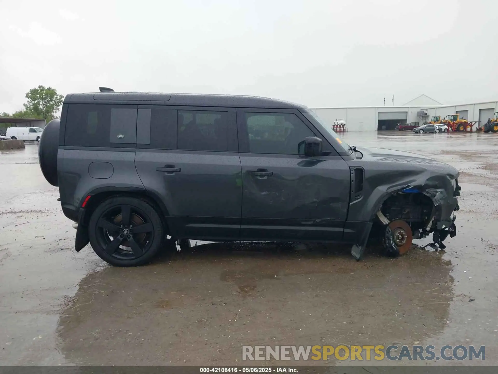 14 fotografías del automóvil dañado SALEWEEE8P2124272 LAND ROVER DEFENDER 2023