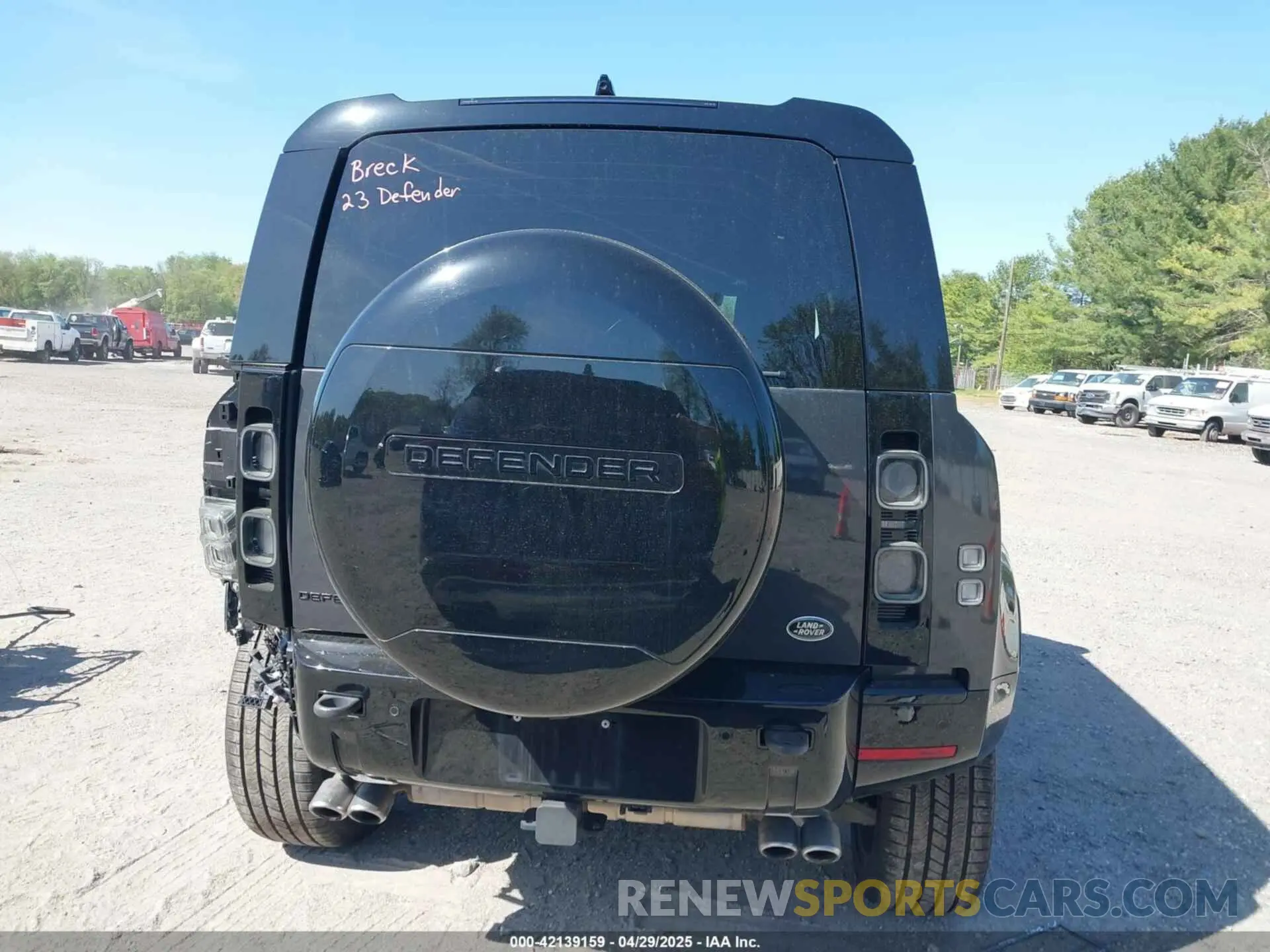 16 fotografías del automóvil dañado SALEWEEE8P2196668 LAND ROVER DEFENDER 2023