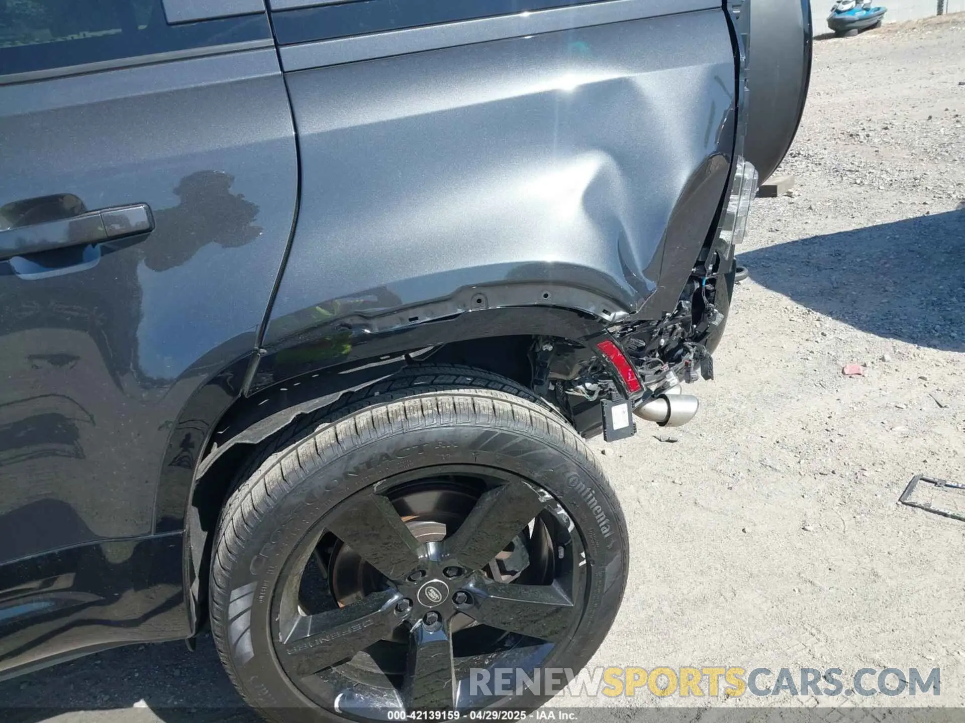 6 fotografías del automóvil dañado SALEWEEE8P2196668 LAND ROVER DEFENDER 2023