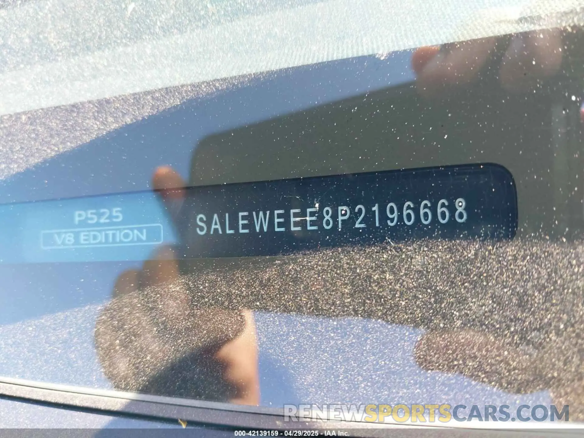 9 fotografías del automóvil dañado SALEWEEE8P2196668 LAND ROVER DEFENDER 2023
