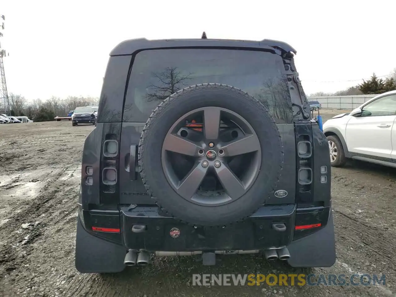 6 fotografías del automóvil dañado SALEWEEE9P2204485 LAND ROVER DEFENDER 2023