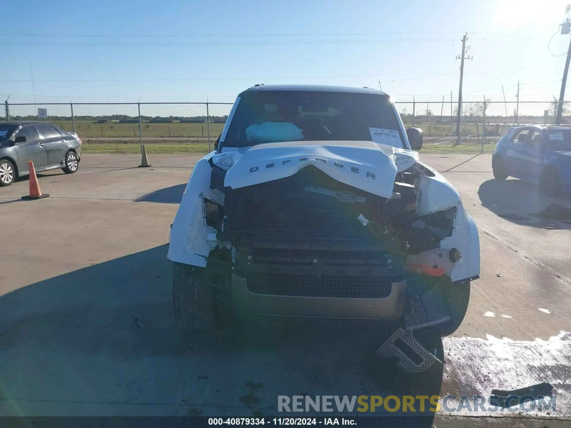 11 fotografías del automóvil dañado SALE27EU5R2262224 LAND ROVER DEFENDER 2024