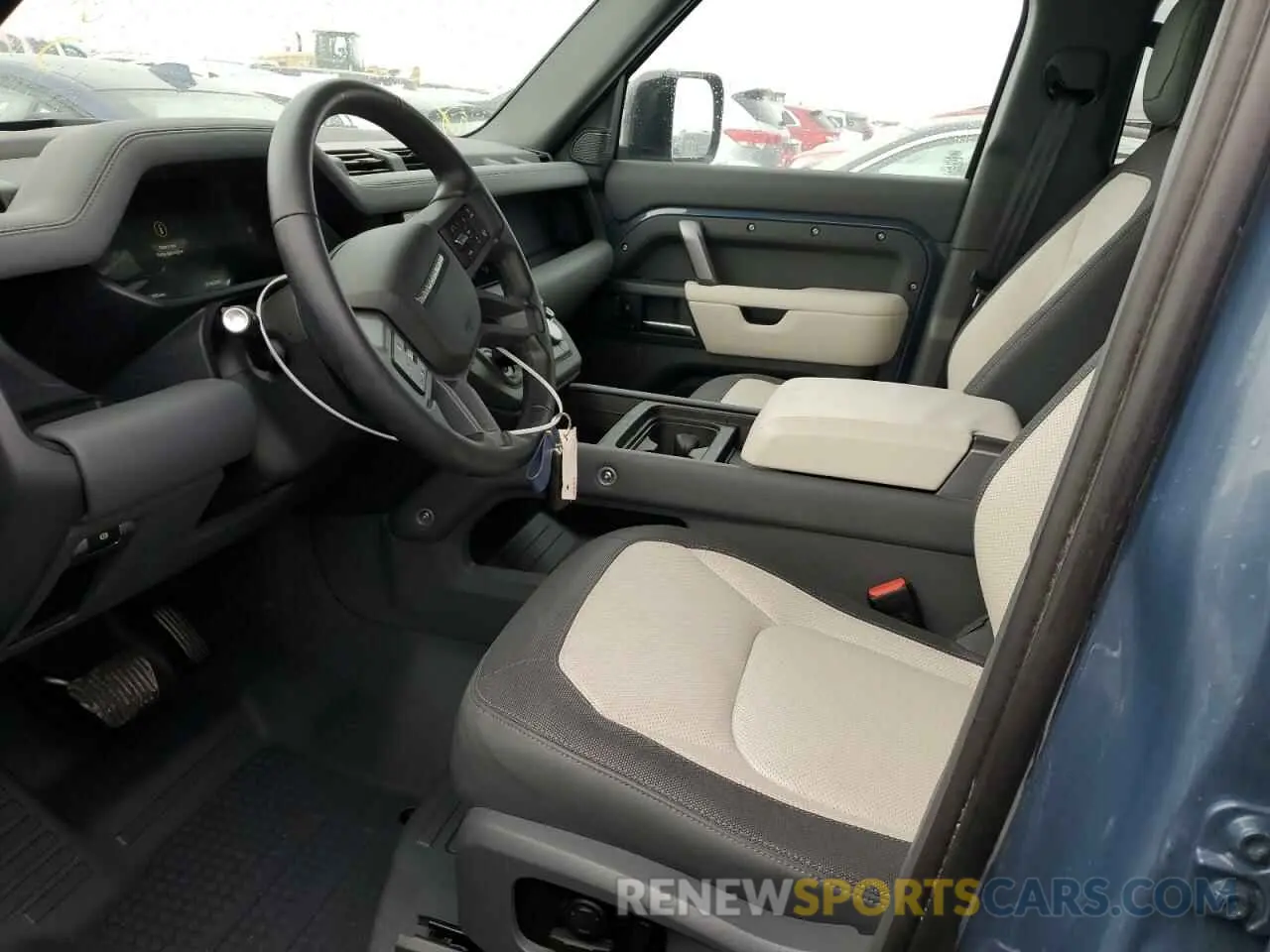 7 fotografías del automóvil dañado SALE27EU6R2262247 LAND ROVER DEFENDER 2024