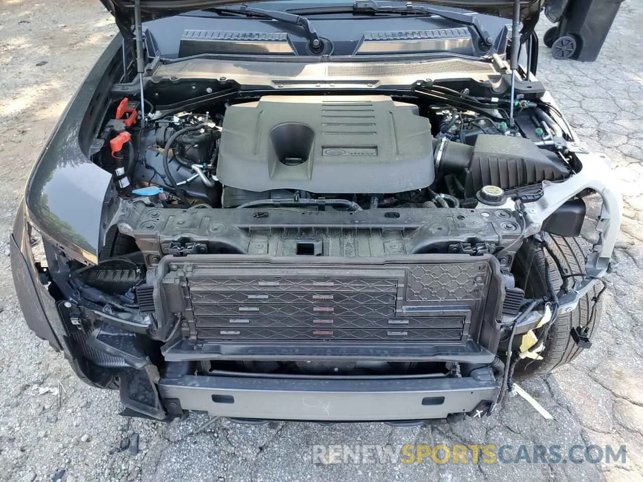 12 fotografías del automóvil dañado SALE27EU8R2307043 LAND ROVER DEFENDER 2024