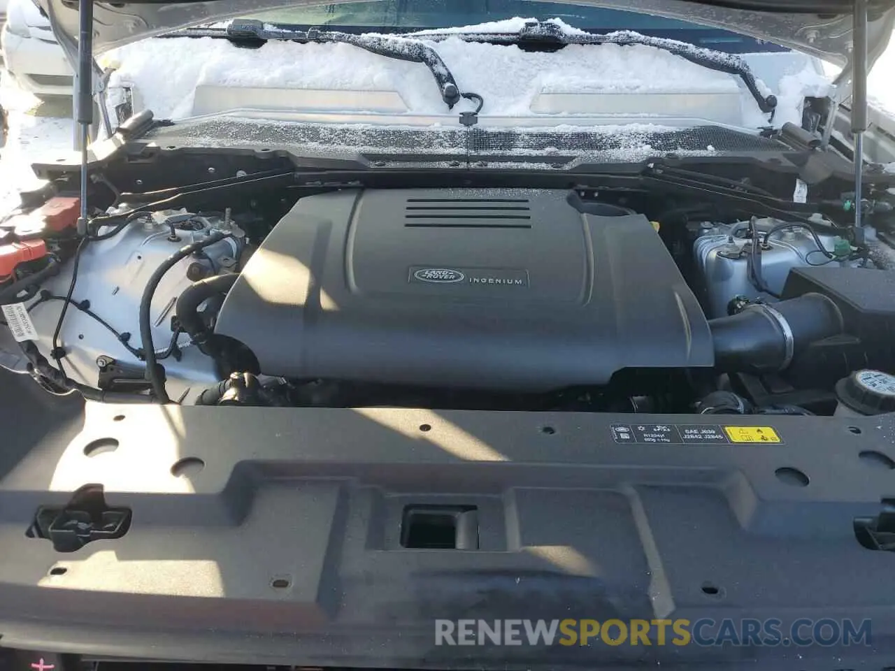 12 fotografías del automóvil dañado SALEJEEX3R2276169 LAND ROVER DEFENDER 2024