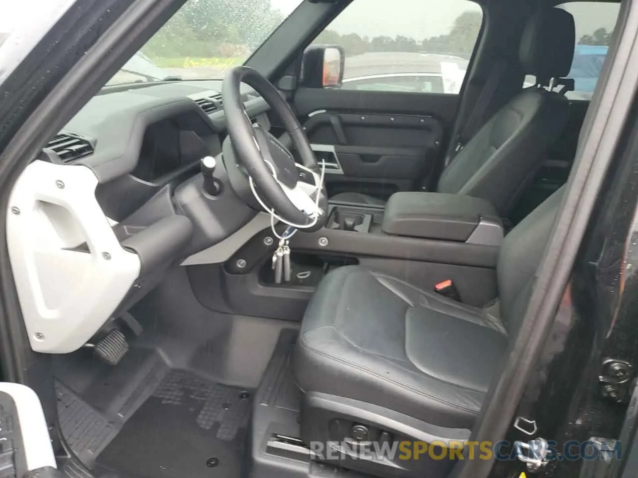 7 fotografías del automóvil dañado SALEJEEX9R2315234 LAND ROVER DEFENDER 2024