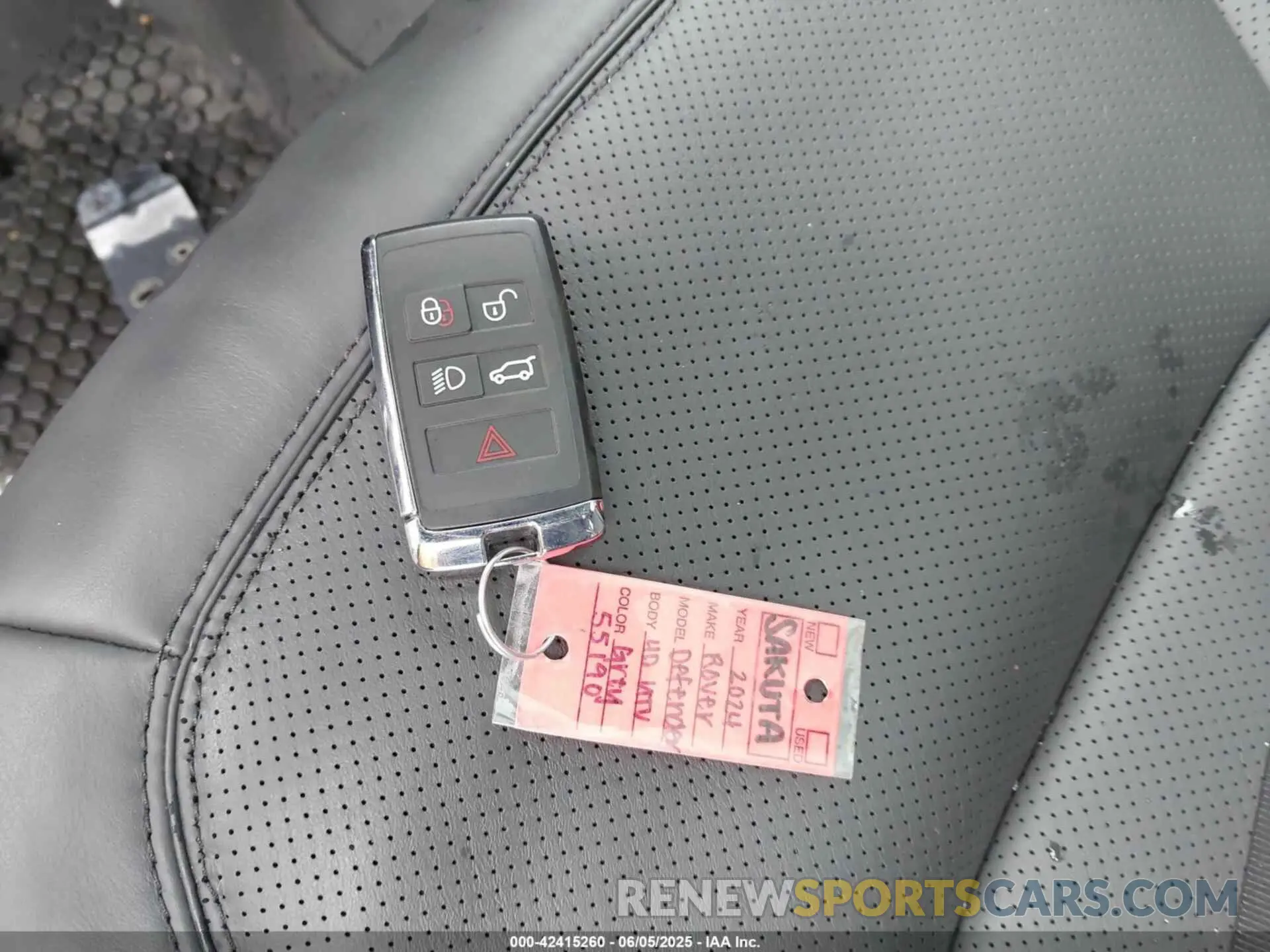 11 fotografías del automóvil dañado SALEX7EU3R2271831 LAND ROVER DEFENDER 2024