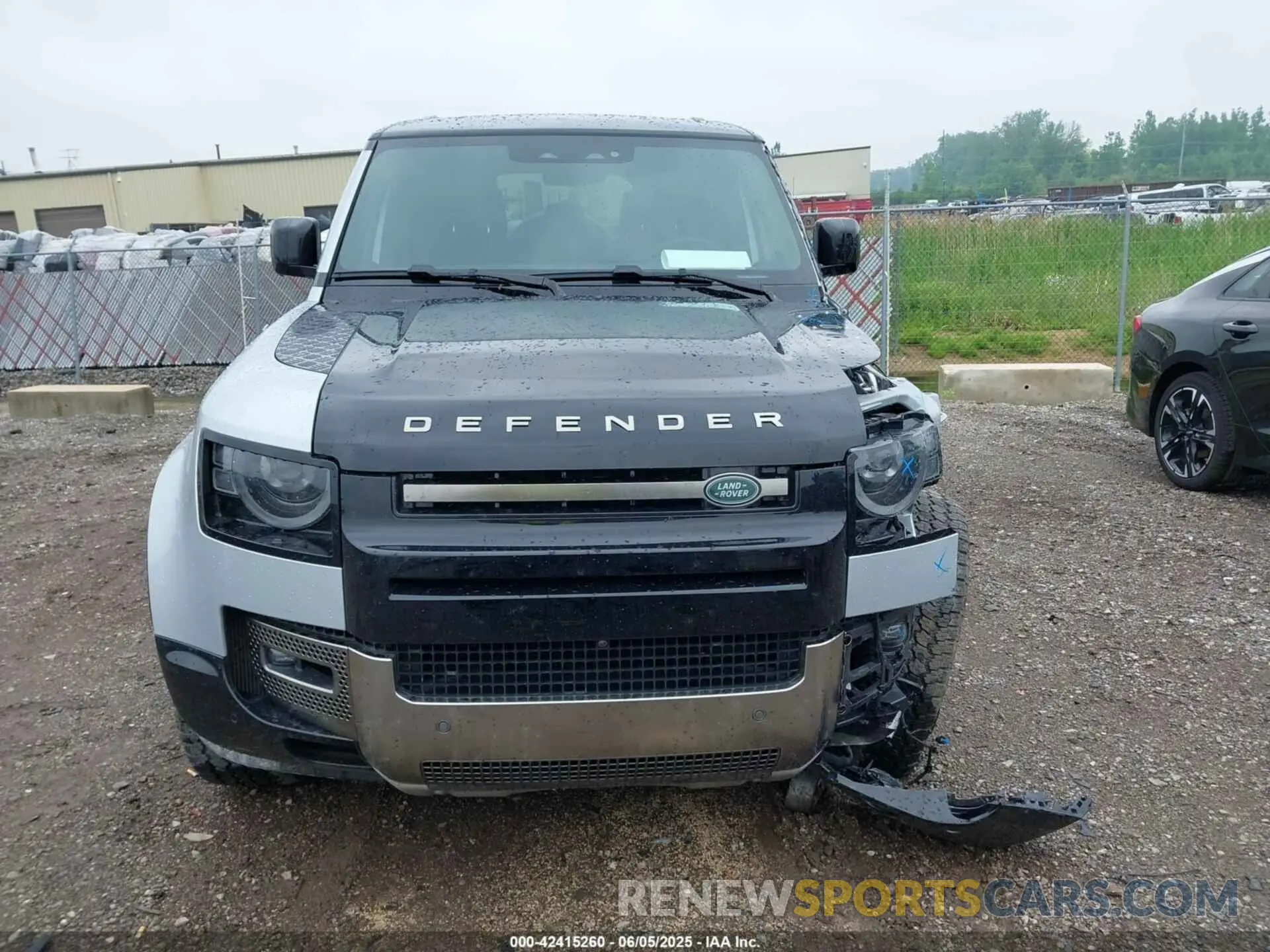 12 fotografías del automóvil dañado SALEX7EU3R2271831 LAND ROVER DEFENDER 2024