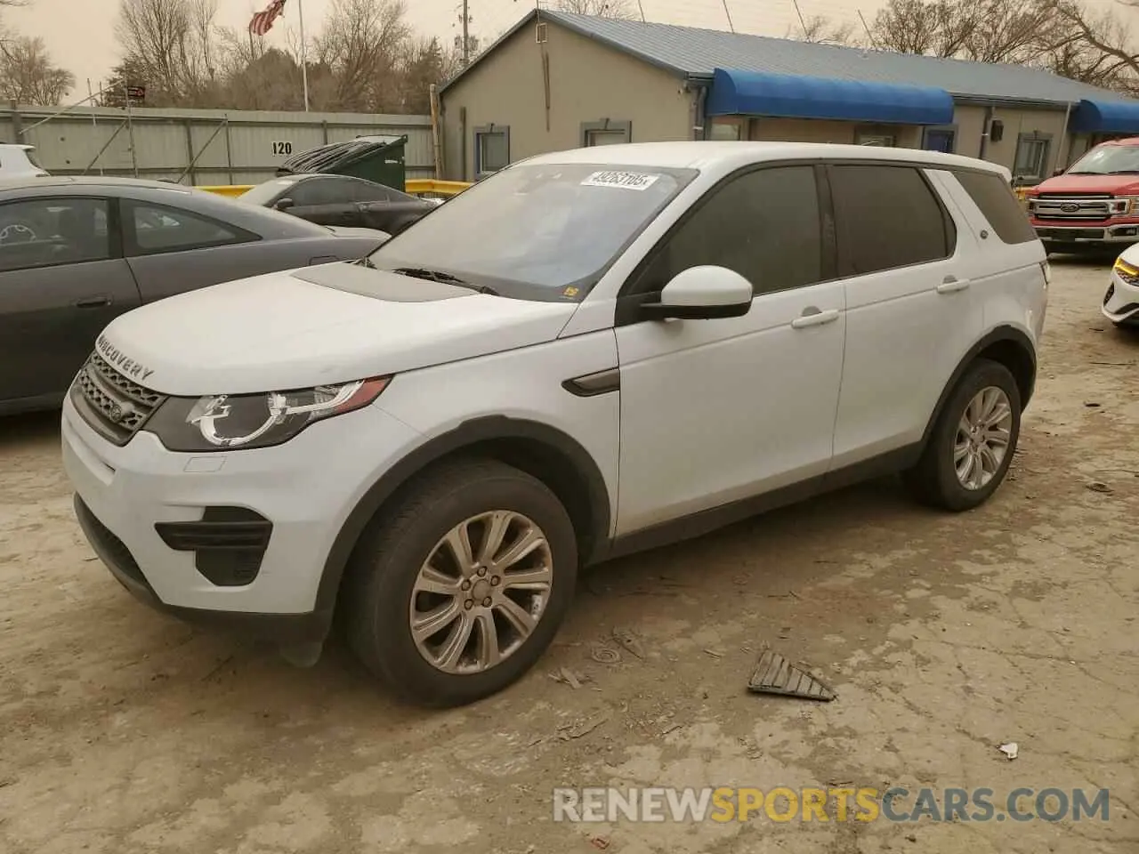 1 fotografías del automóvil dañado SALCP2FX0KH814834 LAND ROVER DISCOVERY 2019