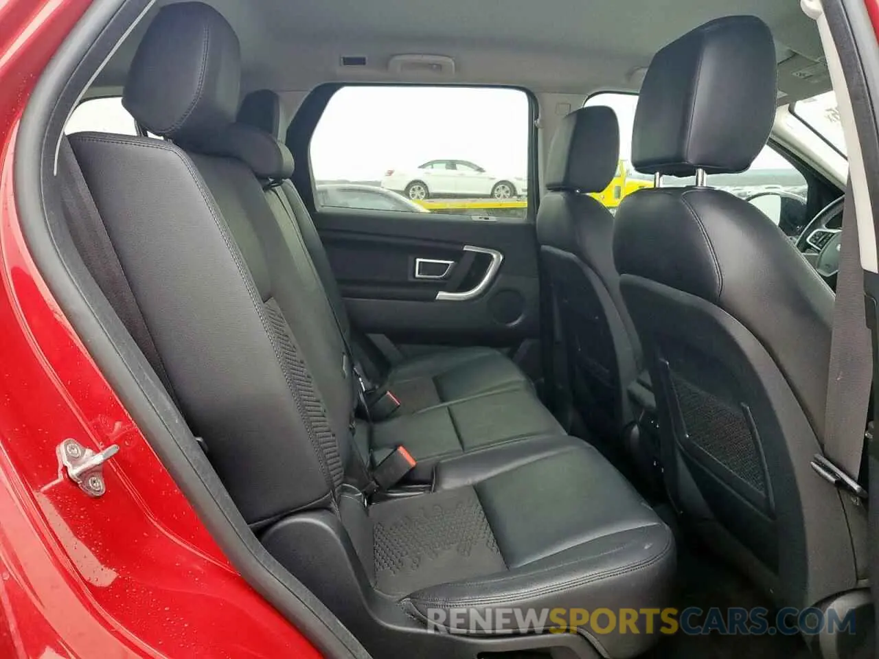 10 fotografías del automóvil dañado SALCP2FX1KH829486 LAND ROVER DISCOVERY 2019