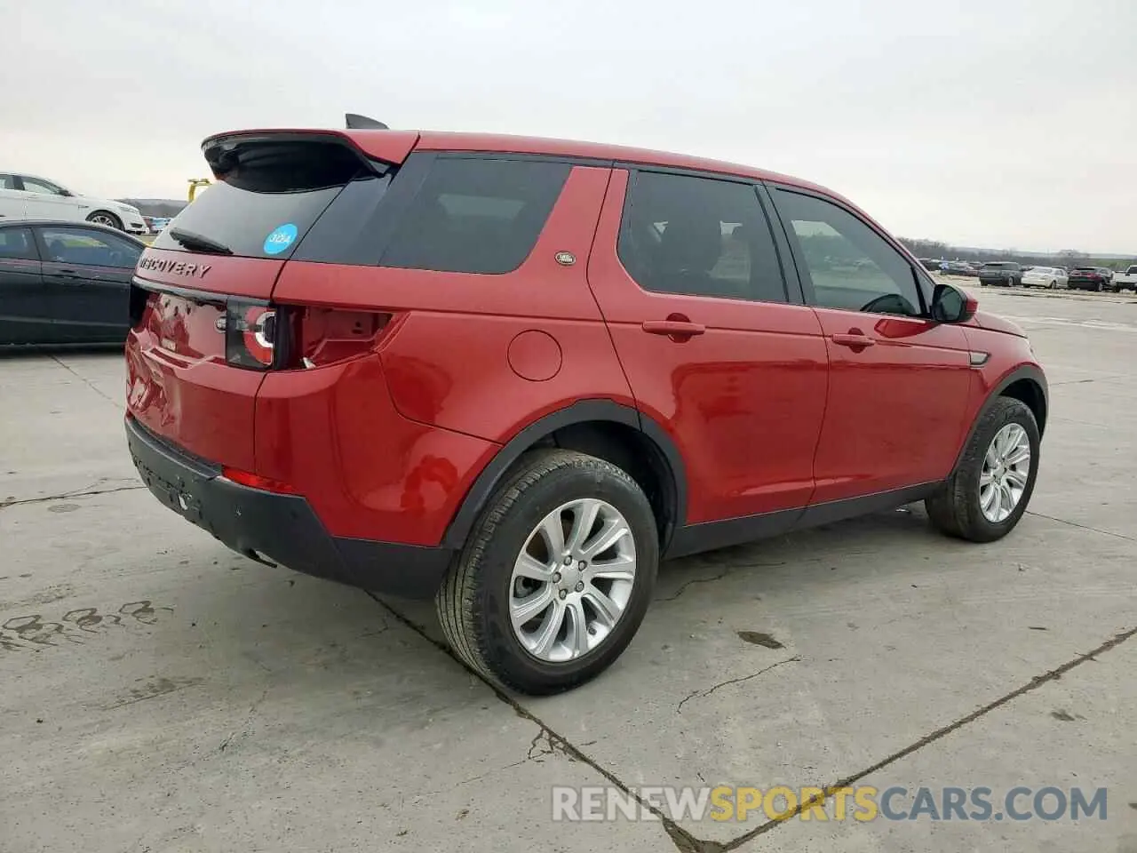 3 fotografías del automóvil dañado SALCP2FX1KH829486 LAND ROVER DISCOVERY 2019