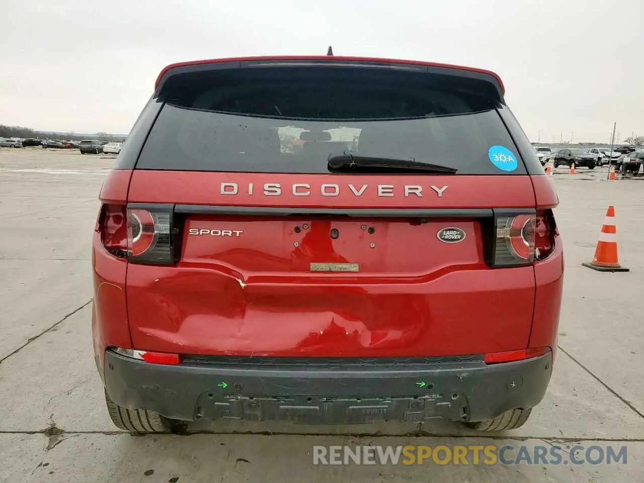 6 fotografías del automóvil dañado SALCP2FX1KH829486 LAND ROVER DISCOVERY 2019