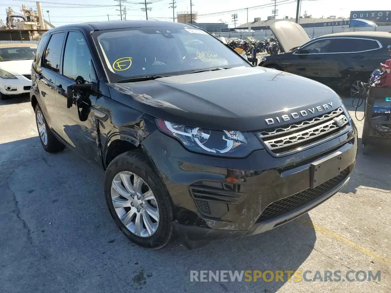1 fotografías del automóvil dañado SALCP2FX2KH829285 LAND ROVER DISCOVERY 2019