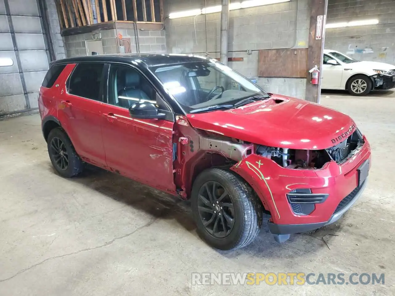 4 fotografías del automóvil dañado SALCP2FX5KH829488 LAND ROVER DISCOVERY 2019