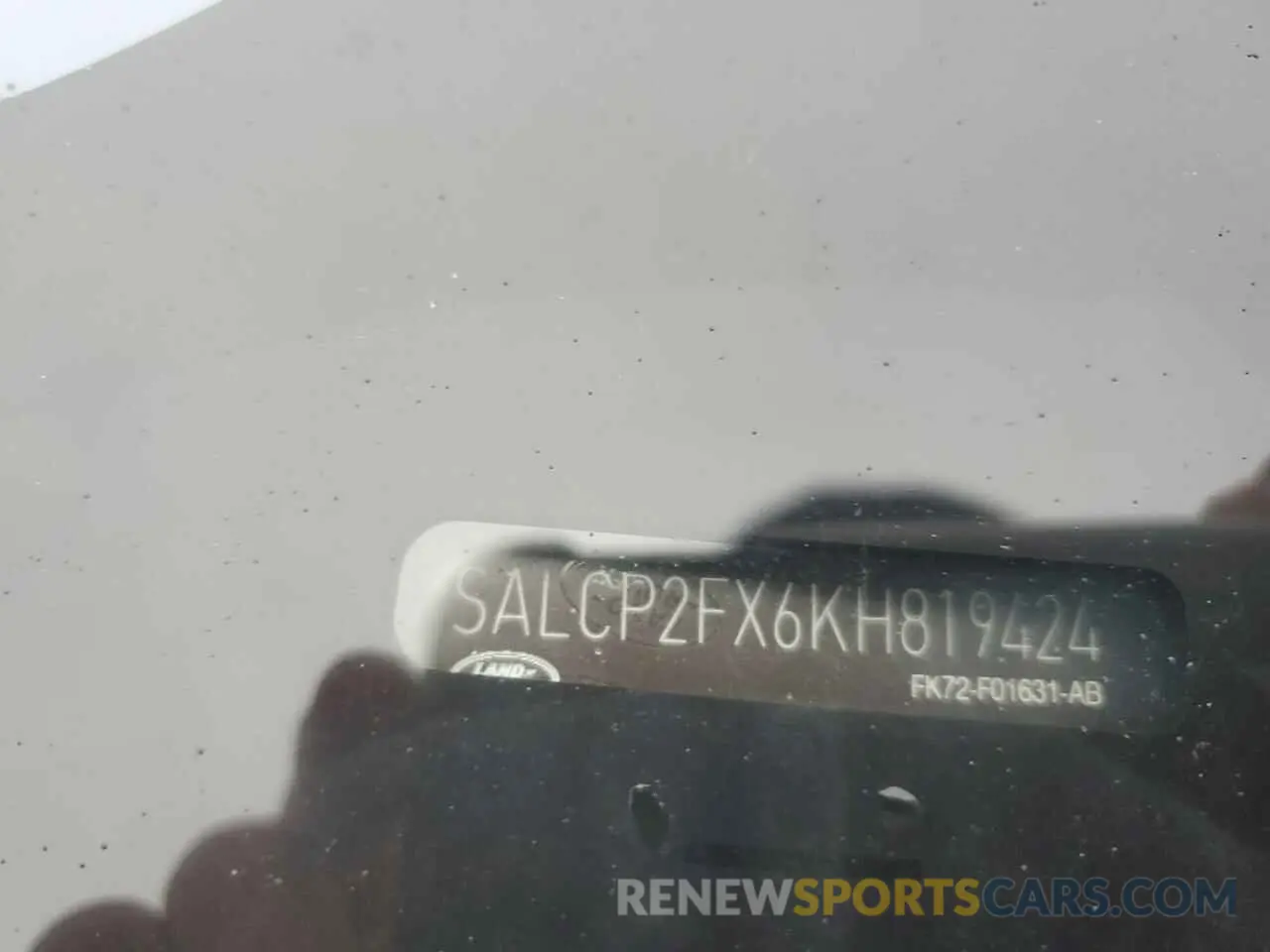 14 fotografías del automóvil dañado SALCP2FX6KH819424 LAND ROVER DISCOVERY 2019