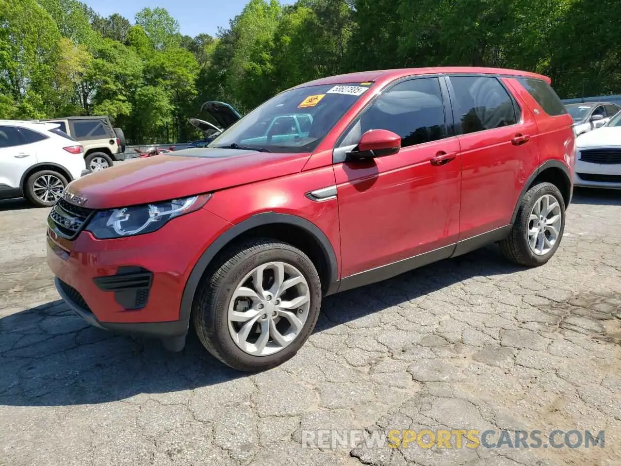 1 fotografías del automóvil dañado SALCP2FX9KH800897 LAND ROVER DISCOVERY 2019