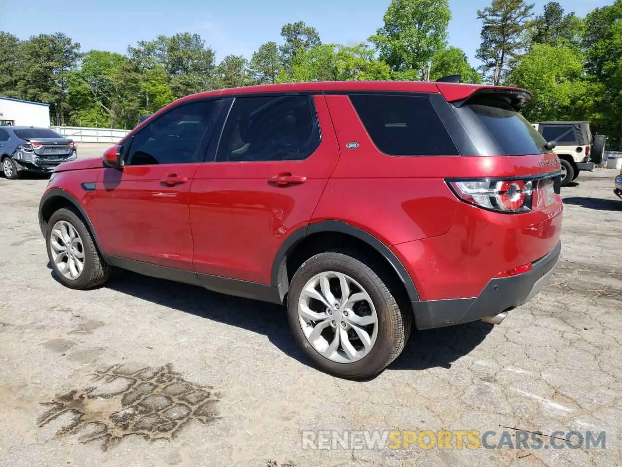 2 fotografías del automóvil dañado SALCP2FX9KH800897 LAND ROVER DISCOVERY 2019