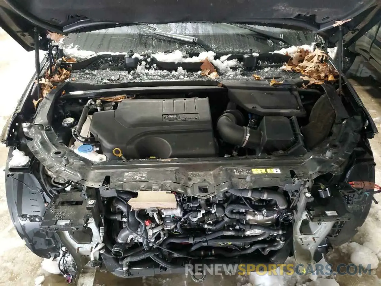 12 fotografías del automóvil dañado SALCR2FX0KH808851 LAND ROVER DISCOVERY 2019