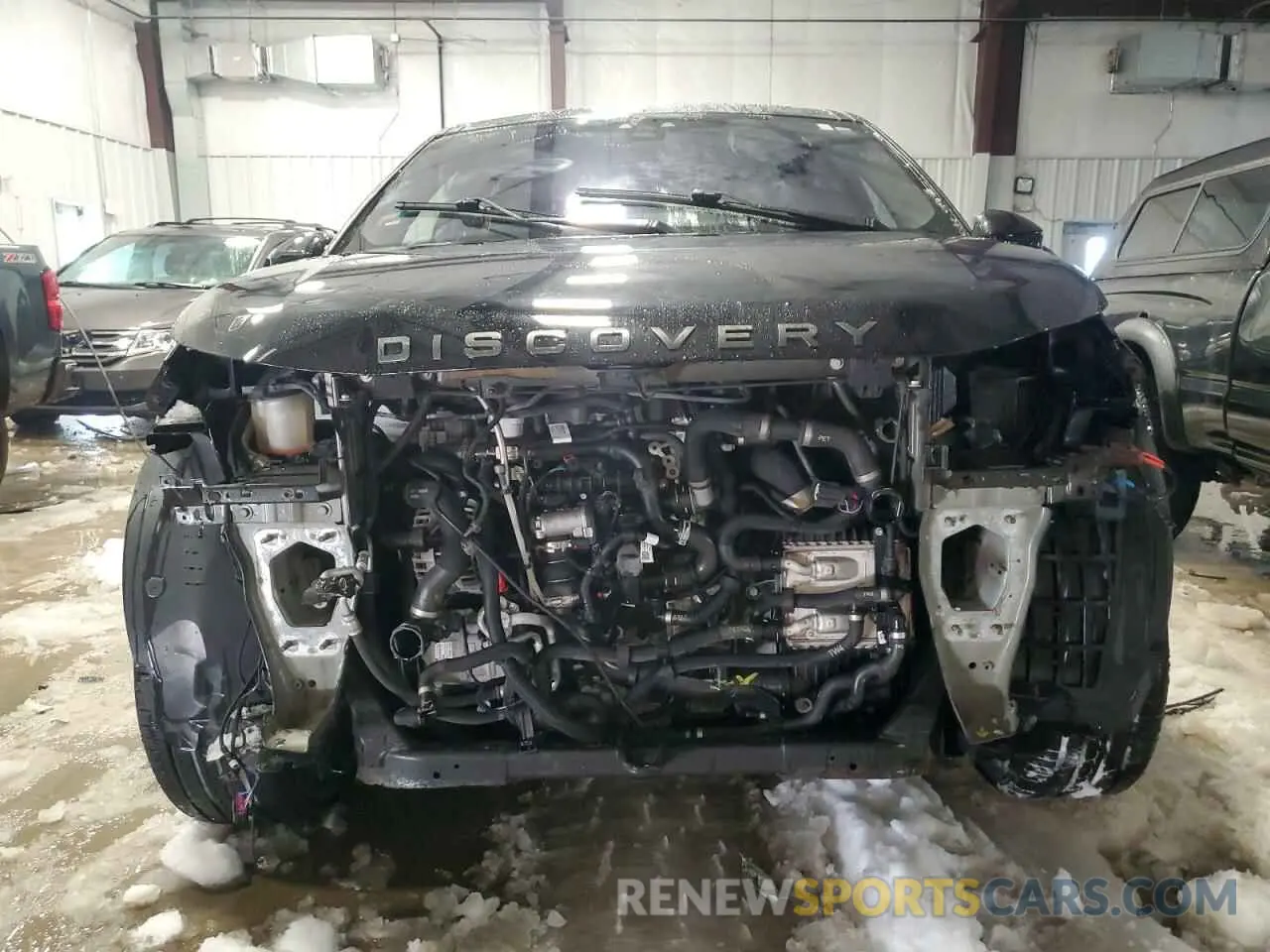 5 fotografías del automóvil dañado SALCR2FX0KH808851 LAND ROVER DISCOVERY 2019