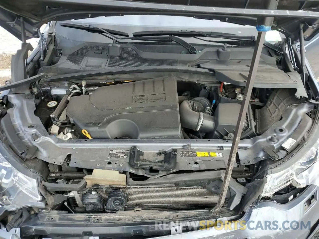 12 fotografías del automóvil dañado SALCR2FX0KH828131 LAND ROVER DISCOVERY 2019