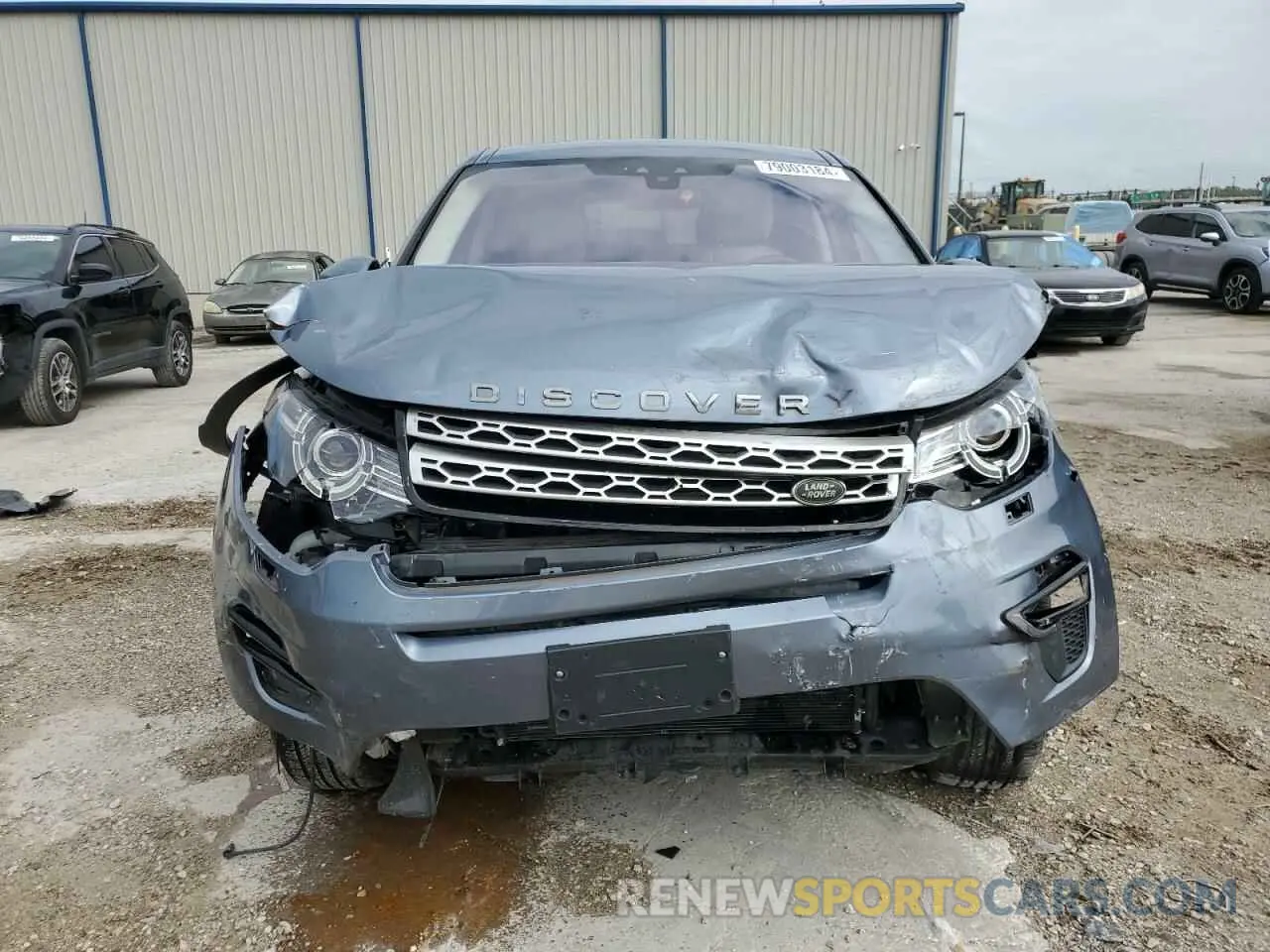 5 fotografías del automóvil dañado SALCR2FX0KH828131 LAND ROVER DISCOVERY 2019