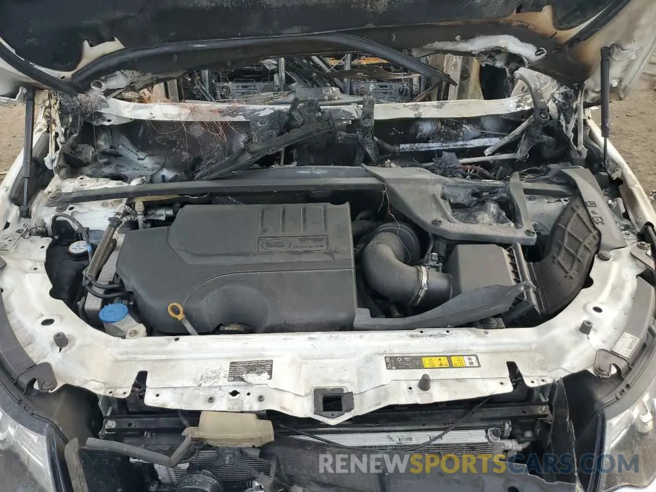 12 fotografías del automóvil dañado SALCR2FX1KH808714 LAND ROVER DISCOVERY 2019