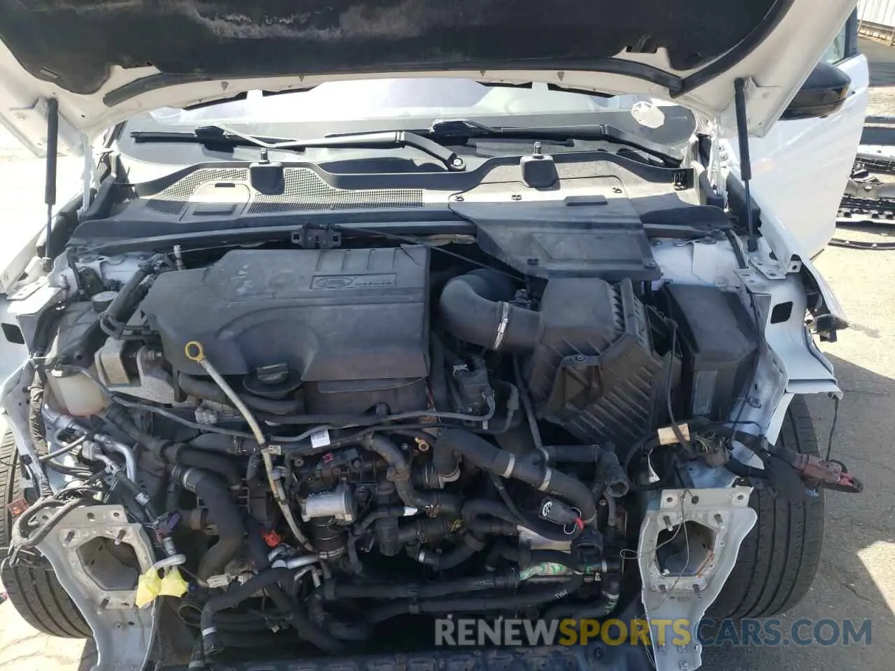 12 fotografías del automóvil dañado SALCR2FX4KH788779 LAND ROVER DISCOVERY 2019