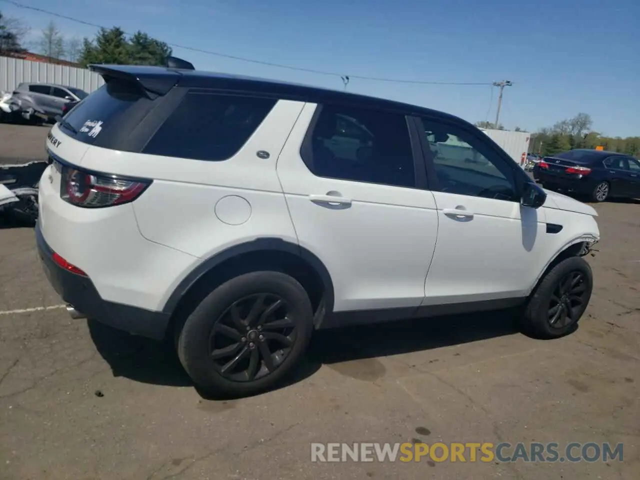 3 fotografías del automóvil dañado SALCR2FX4KH788779 LAND ROVER DISCOVERY 2019