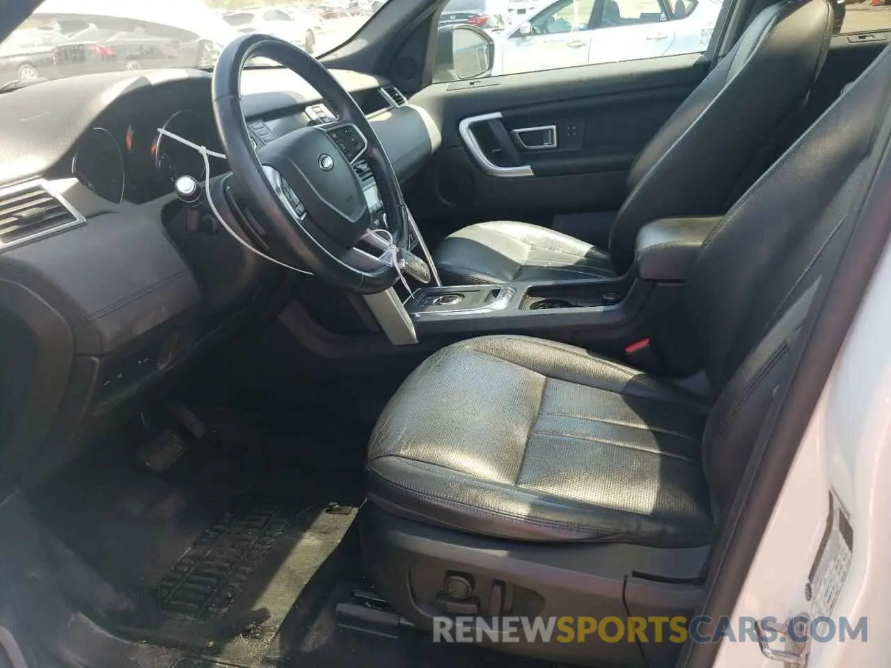 7 fotografías del automóvil dañado SALCR2FX4KH788779 LAND ROVER DISCOVERY 2019