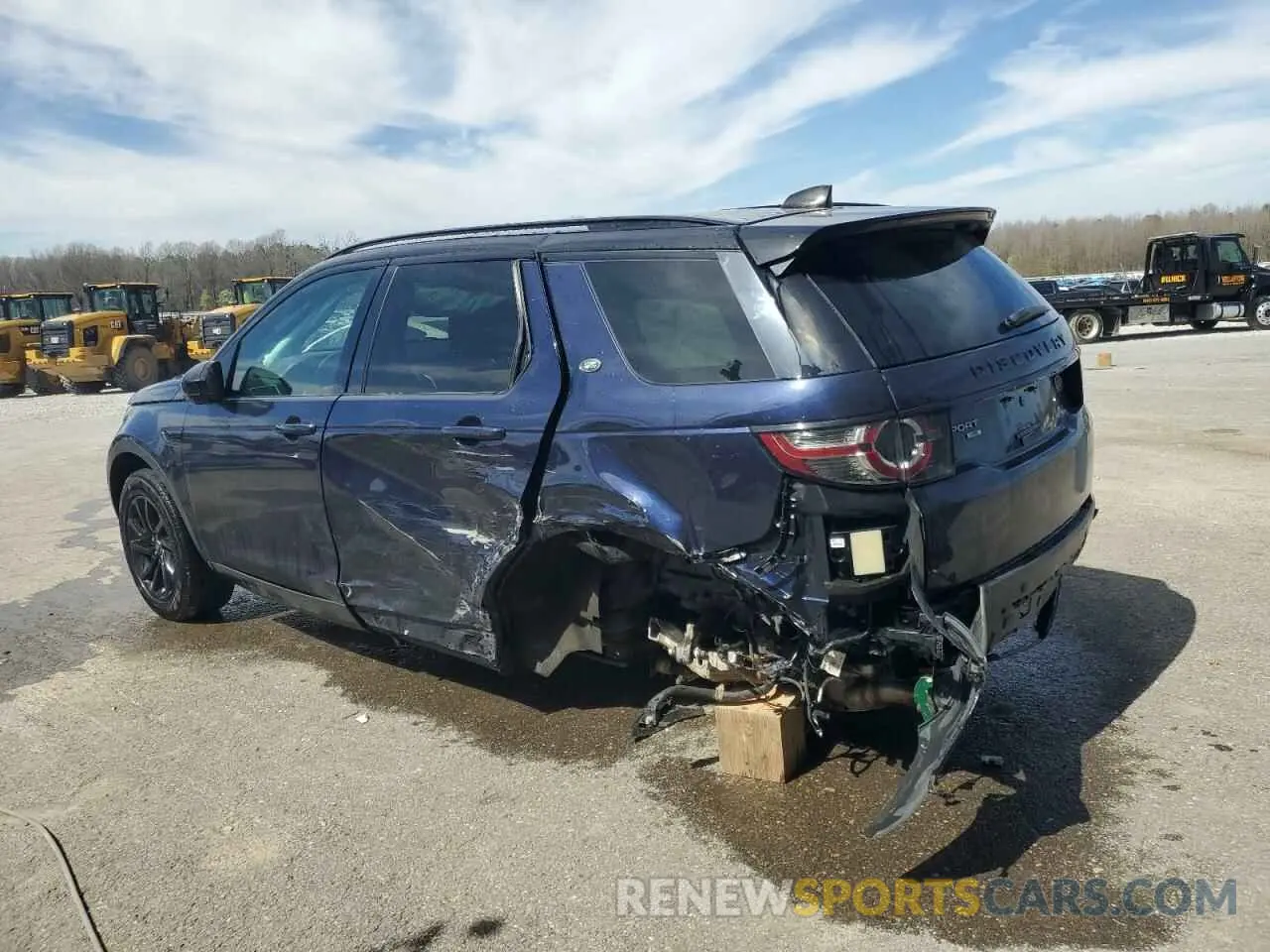 2 fotografías del automóvil dañado SALCR2FX6KH804321 LAND ROVER DISCOVERY 2019