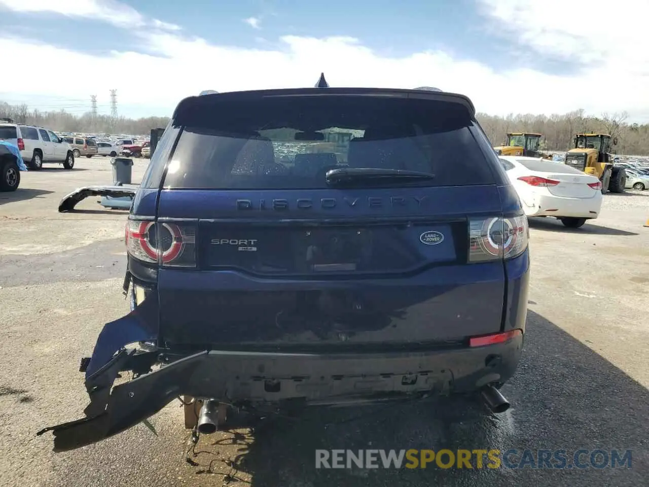 6 fotografías del automóvil dañado SALCR2FX6KH804321 LAND ROVER DISCOVERY 2019