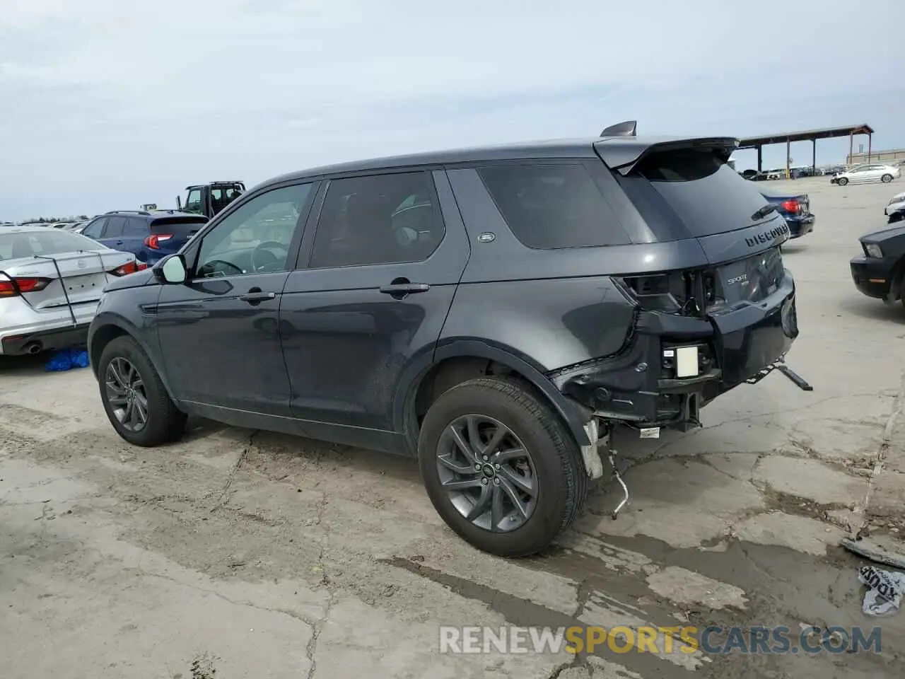 2 fotografías del automóvil dañado SALCR2FX6KH825038 LAND ROVER DISCOVERY 2019
