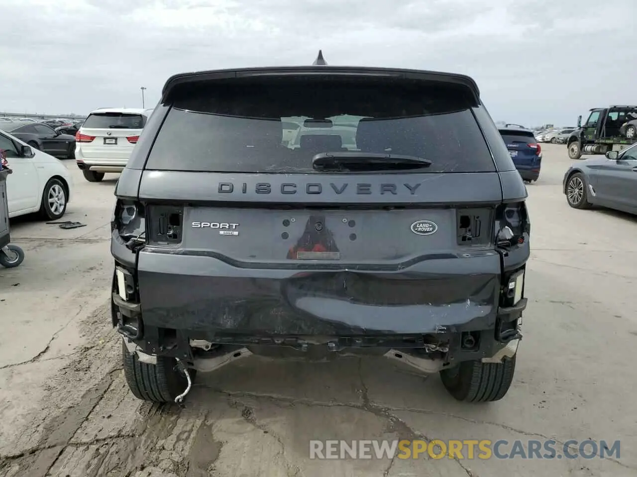 6 fotografías del automóvil dañado SALCR2FX6KH825038 LAND ROVER DISCOVERY 2019