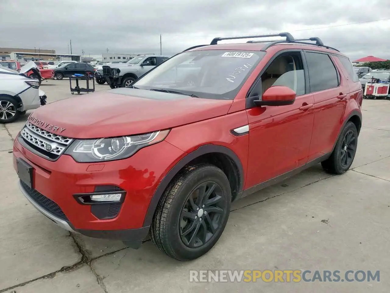 1 fotografías del automóvil dañado SALCR2FX7KH794088 LAND ROVER DISCOVERY 2019