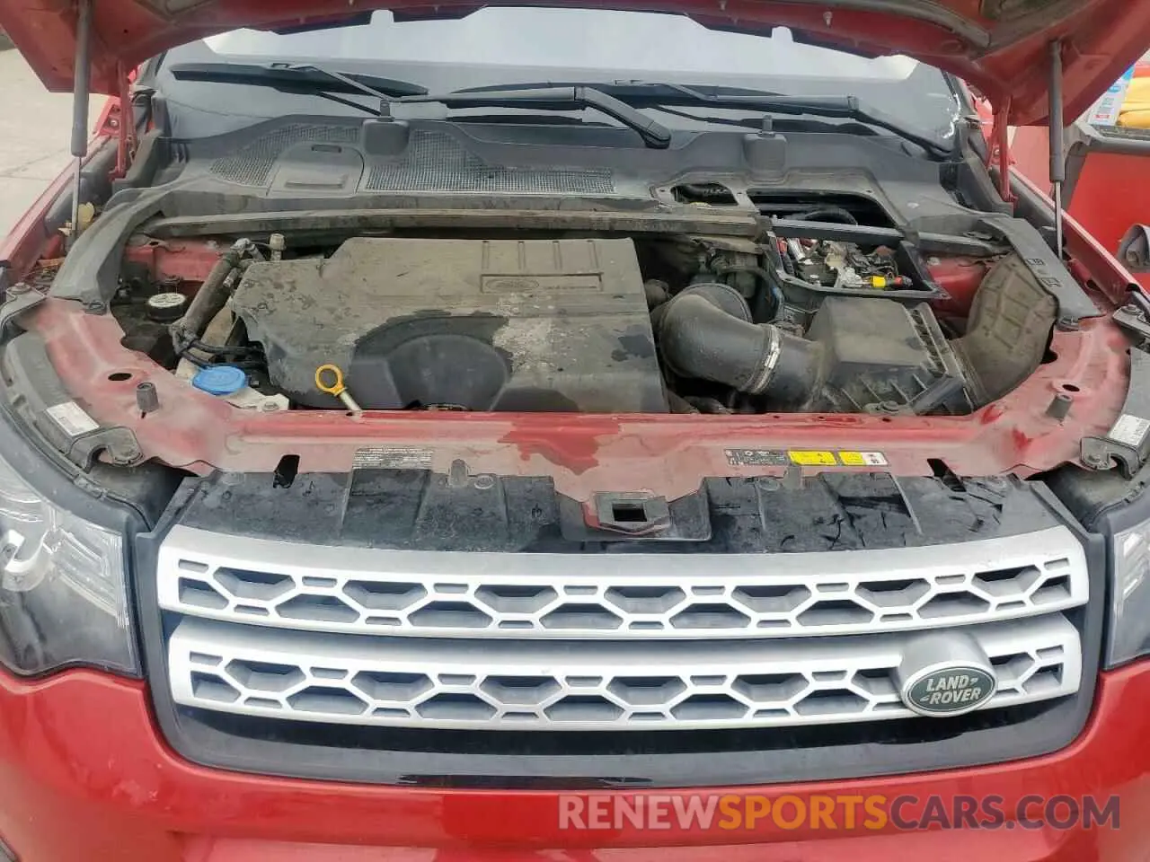 12 fotografías del automóvil dañado SALCR2FX7KH794088 LAND ROVER DISCOVERY 2019