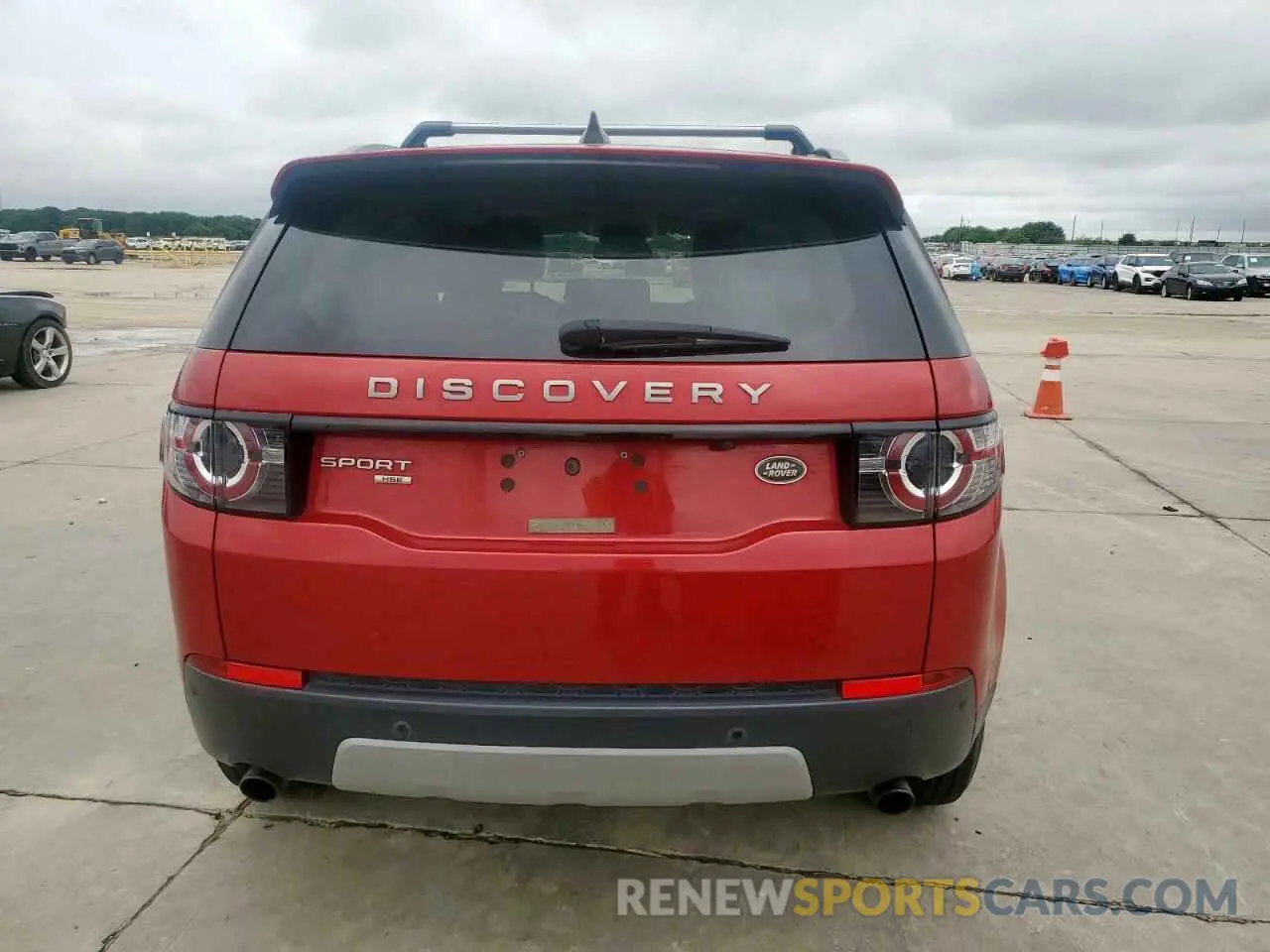 6 fotografías del automóvil dañado SALCR2FX7KH794088 LAND ROVER DISCOVERY 2019