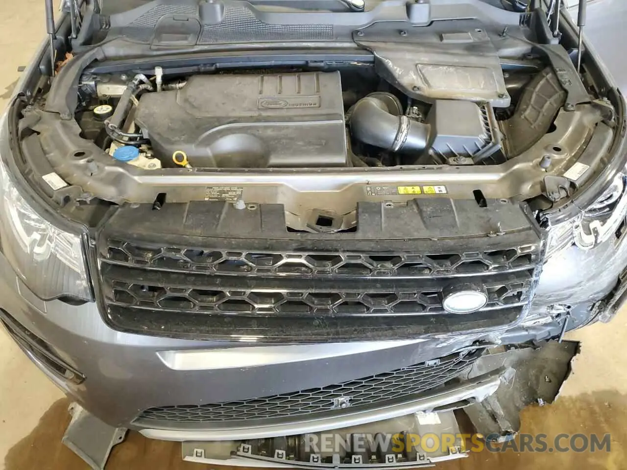 12 fotografías del automóvil dañado SALCR2FX8KH814381 LAND ROVER DISCOVERY 2019