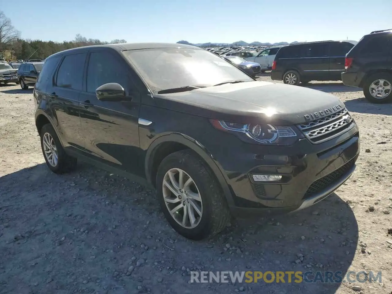 4 fotografías del automóvil dañado SALCR2FX9KH788888 LAND ROVER DISCOVERY 2019