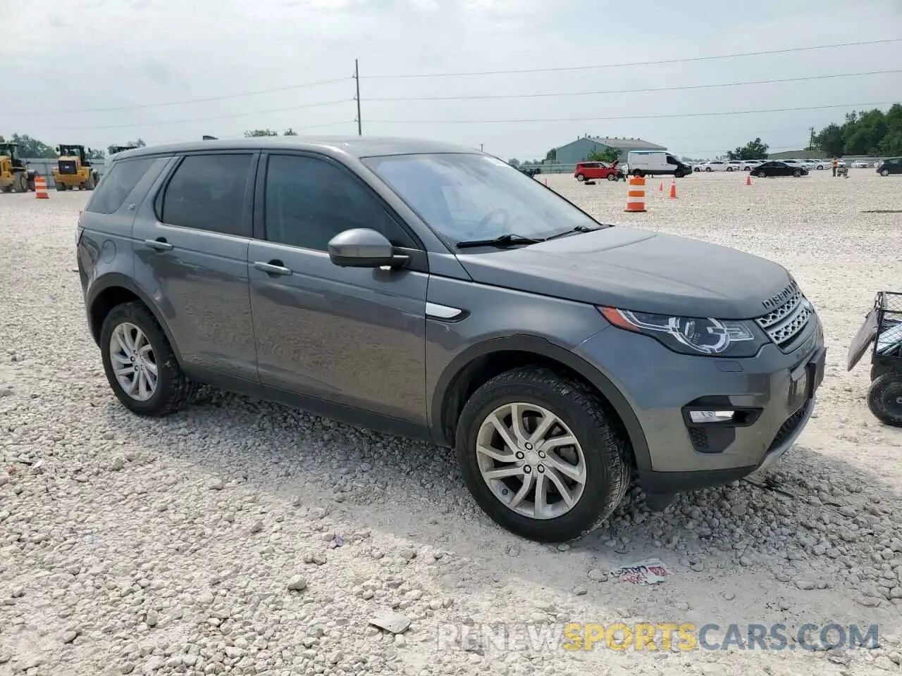 4 fotografías del automóvil dañado SALCR2FX9KH810534 LAND ROVER DISCOVERY 2019