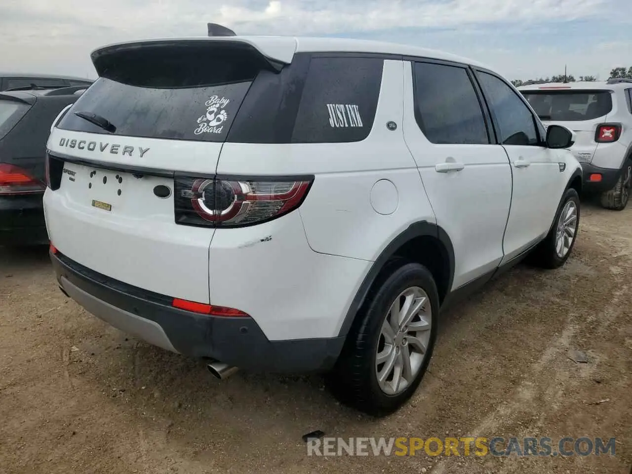 3 fotografías del automóvil dañado SALCR2FXXKH792576 LAND ROVER DISCOVERY 2019