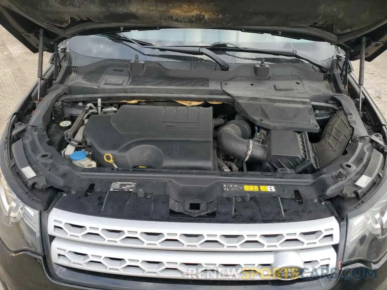 14 fotografías del automóvil dañado SALCR2FXXKH800708 LAND ROVER DISCOVERY 2019