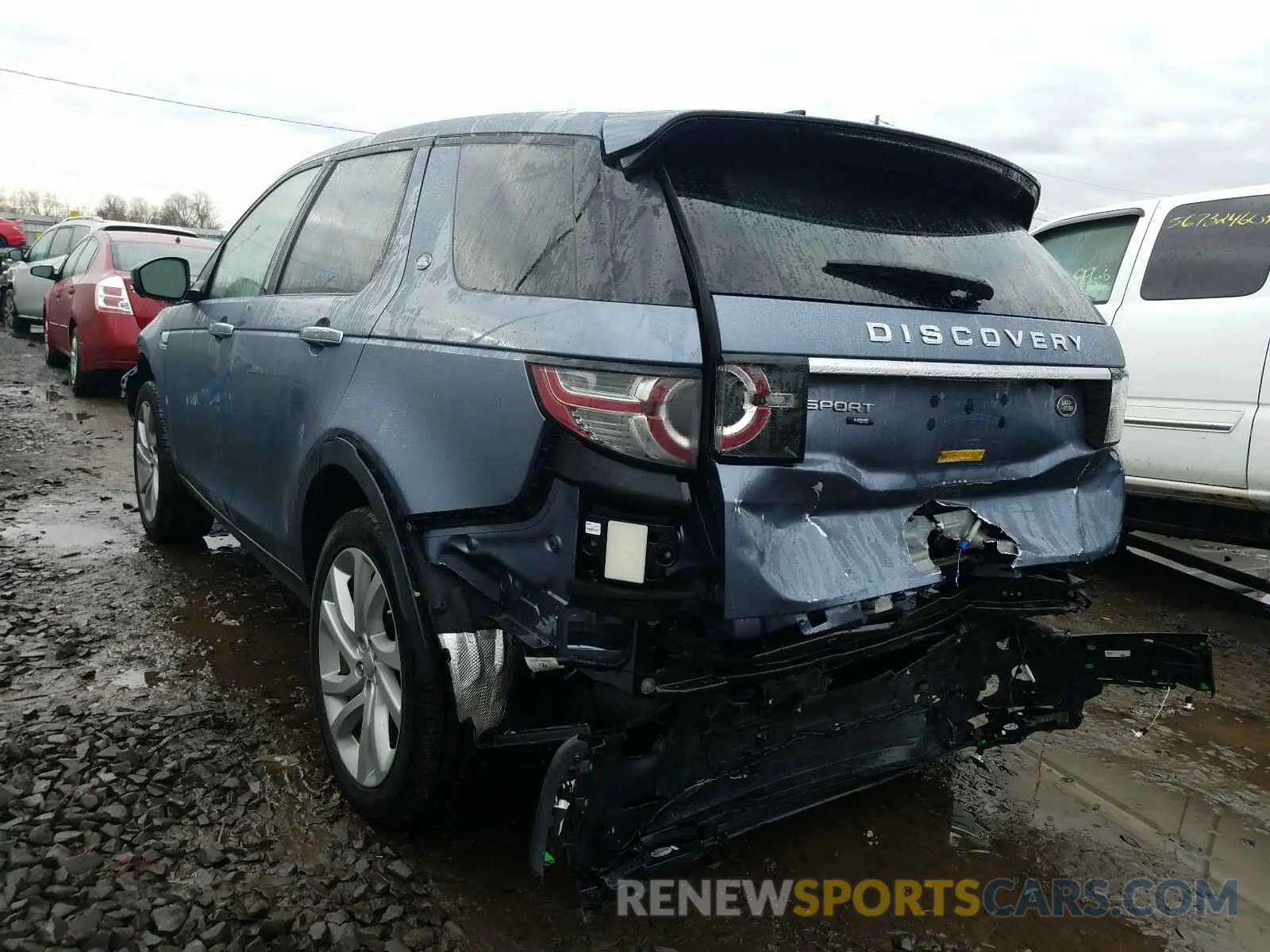 3 fotografías del automóvil dañado SALCT2FX3KH789116 LAND ROVER DISCOVERY 2019
