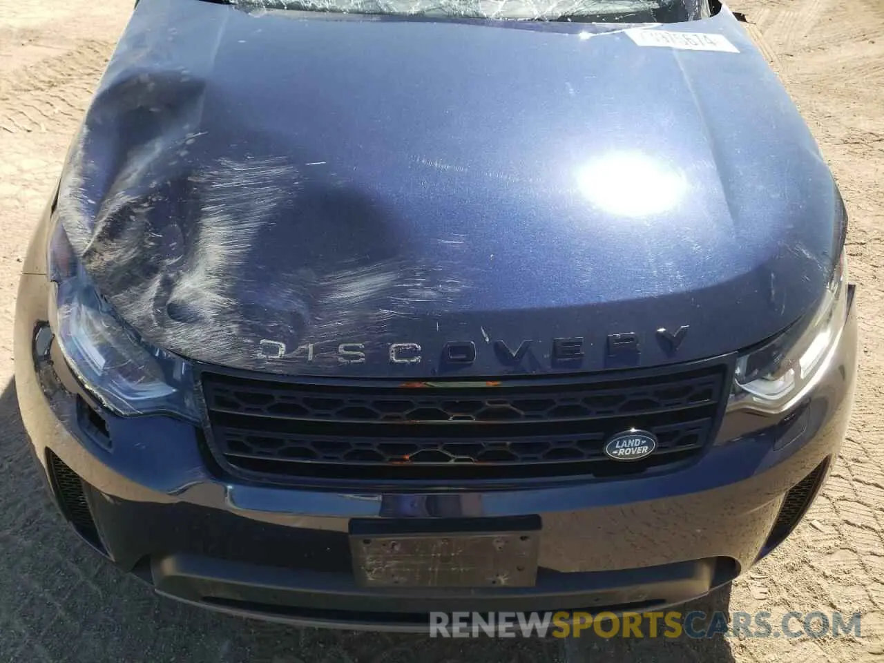 12 fotografías del automóvil dañado SALRG2RV1K2401649 LAND ROVER DISCOVERY 2019