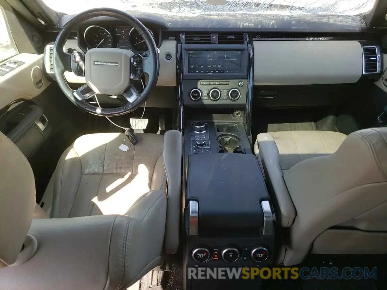 8 fotografías del automóvil dañado SALRG2RV1K2401649 LAND ROVER DISCOVERY 2019