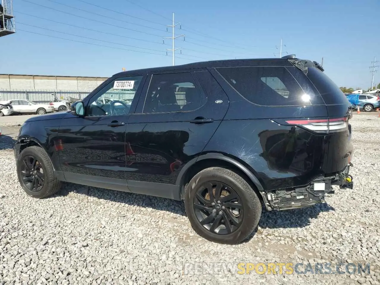 2 fotografías del automóvil dañado SALRG2RV9K2413967 LAND ROVER DISCOVERY 2019