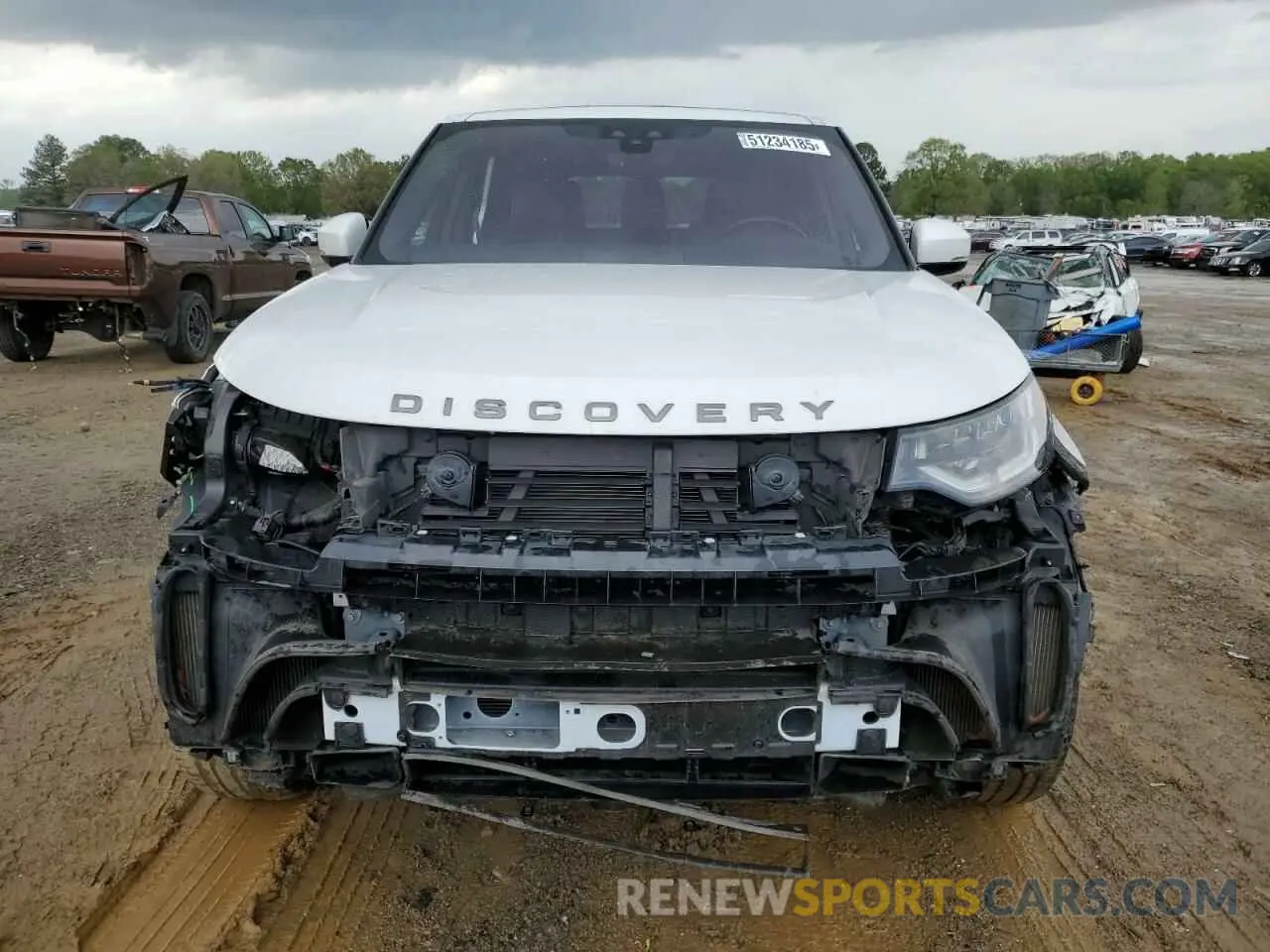 5 fotografías del automóvil dañado SALRG2RV9KA093653 LAND ROVER DISCOVERY 2019