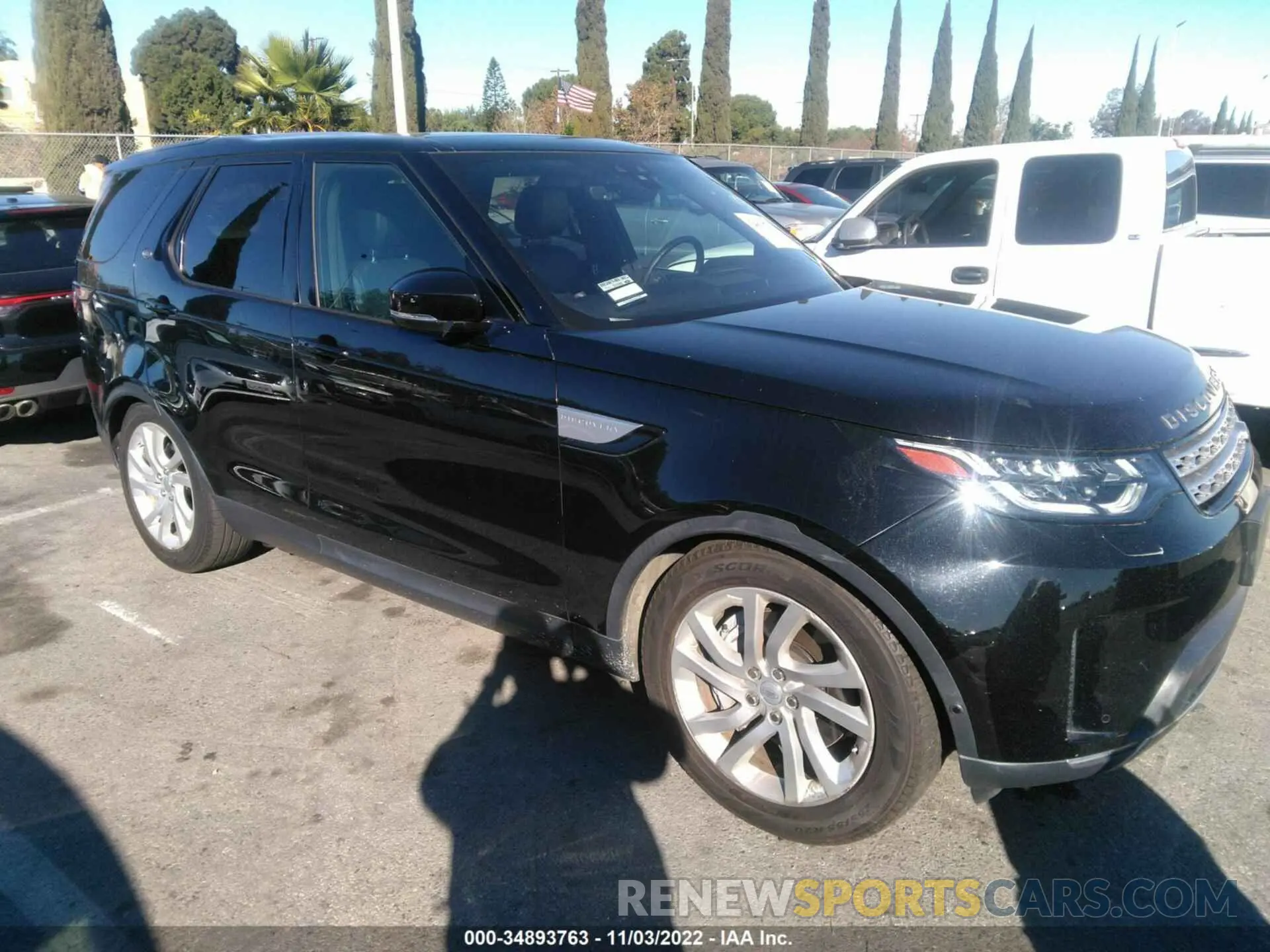 1 fotografías del automóvil dañado SALRR2RV2K2414453 LAND ROVER DISCOVERY 2019