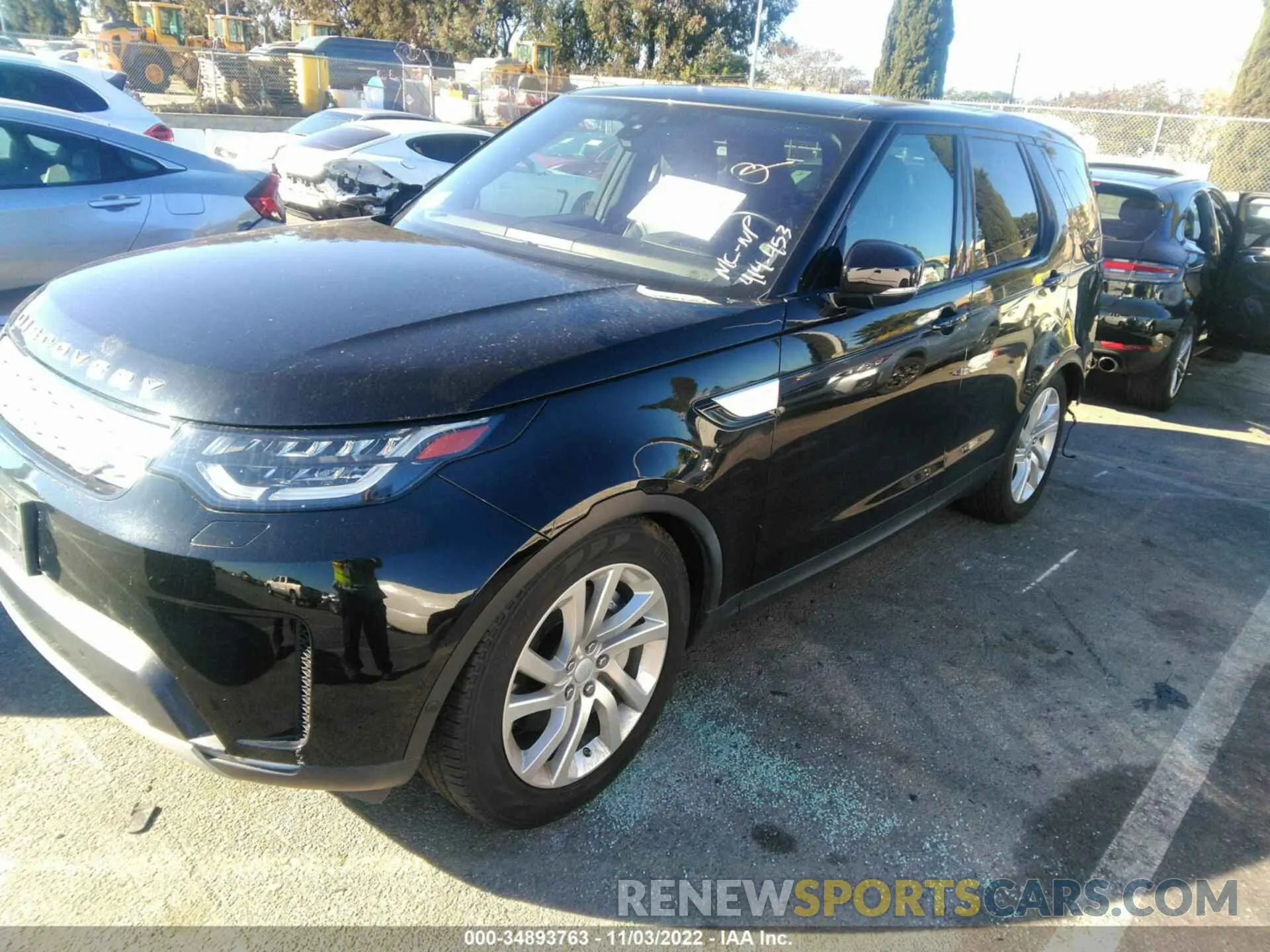 2 fotografías del automóvil dañado SALRR2RV2K2414453 LAND ROVER DISCOVERY 2019